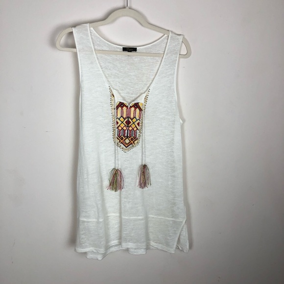 Cupio Tops - Boho Festival Top with Tassels